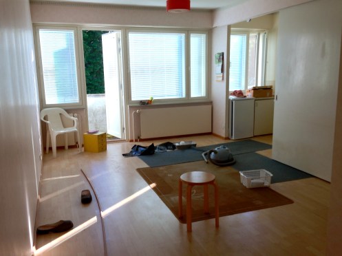 Huone ennen remonttia