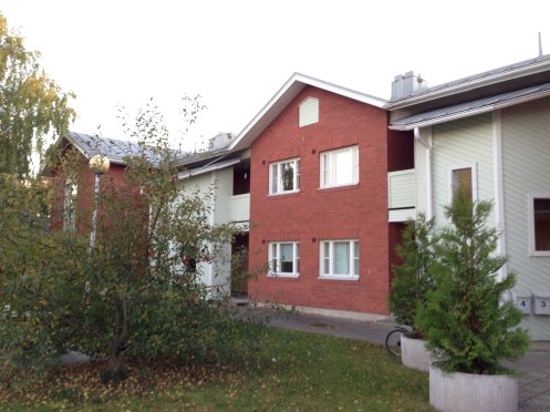 Suojaisa sisäpiha