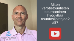 Miten verotietouutisten seuraaminen hyödyttää asuntosijoittajaa? #87
