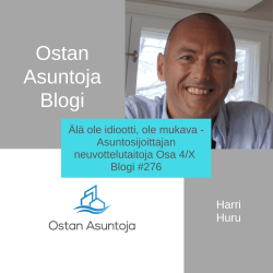 Ostan Asuntoja Blogi Harri Huru